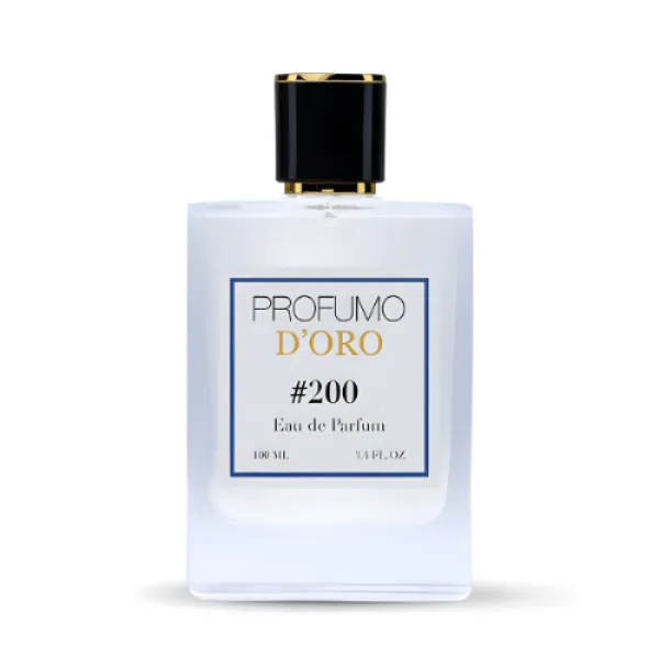 Profumo Doro 200 – edler Flakon mit frischem Eau de Parfum aus Zitrus, Amber und Zypresse für Damen und Herren